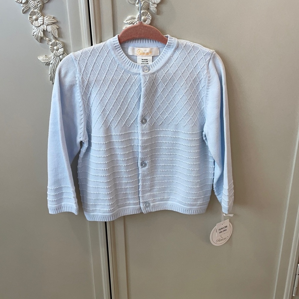 Baby boy knit cardigan